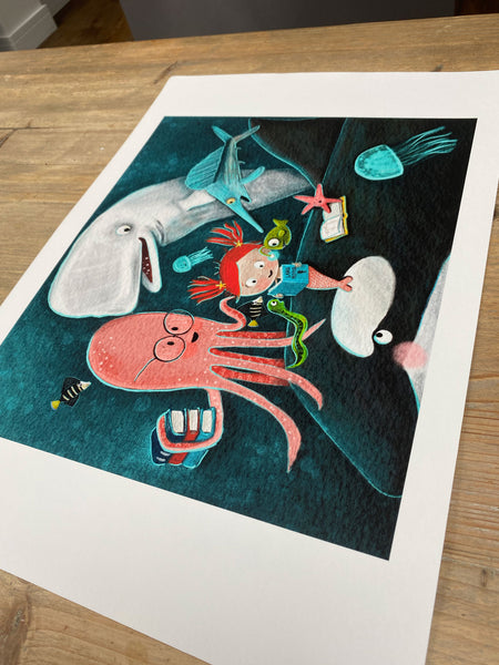 Learning Together Giclée Print