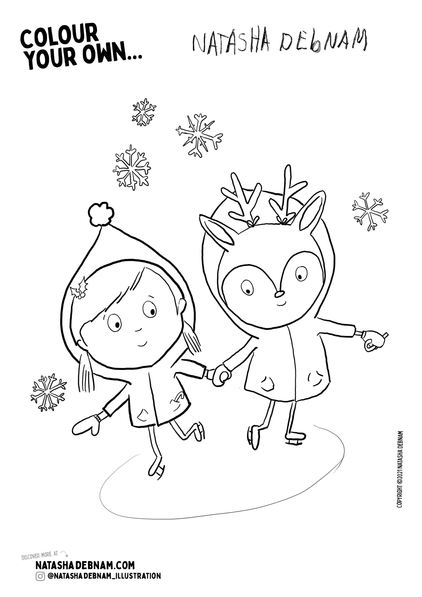 Colour Your Own - Christmas Together