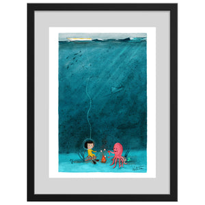 Deep With Friends Giclée Print