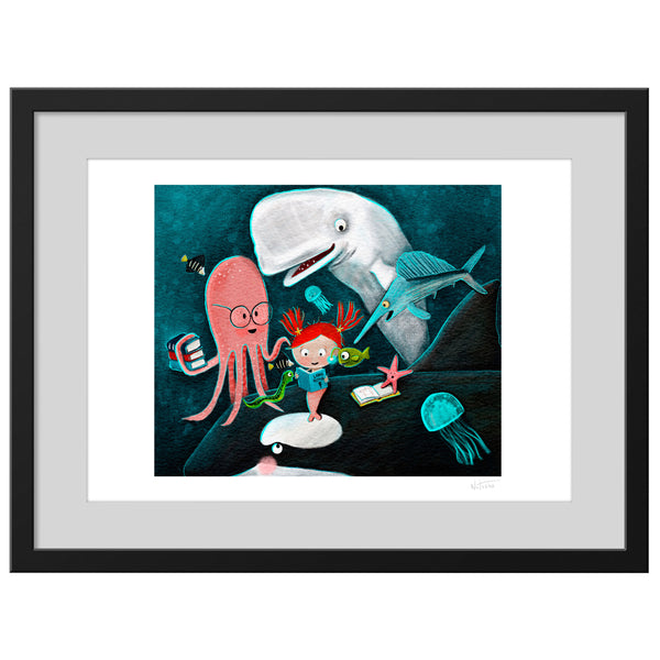 Learning Together Giclée Print