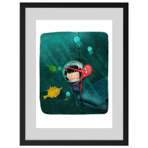 Making New Friends Giclée Print